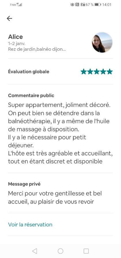 Romantisme Et Glamour 2 Avec Spa , Clim Et Jardin ديجون المظهر الخارجي الصورة
