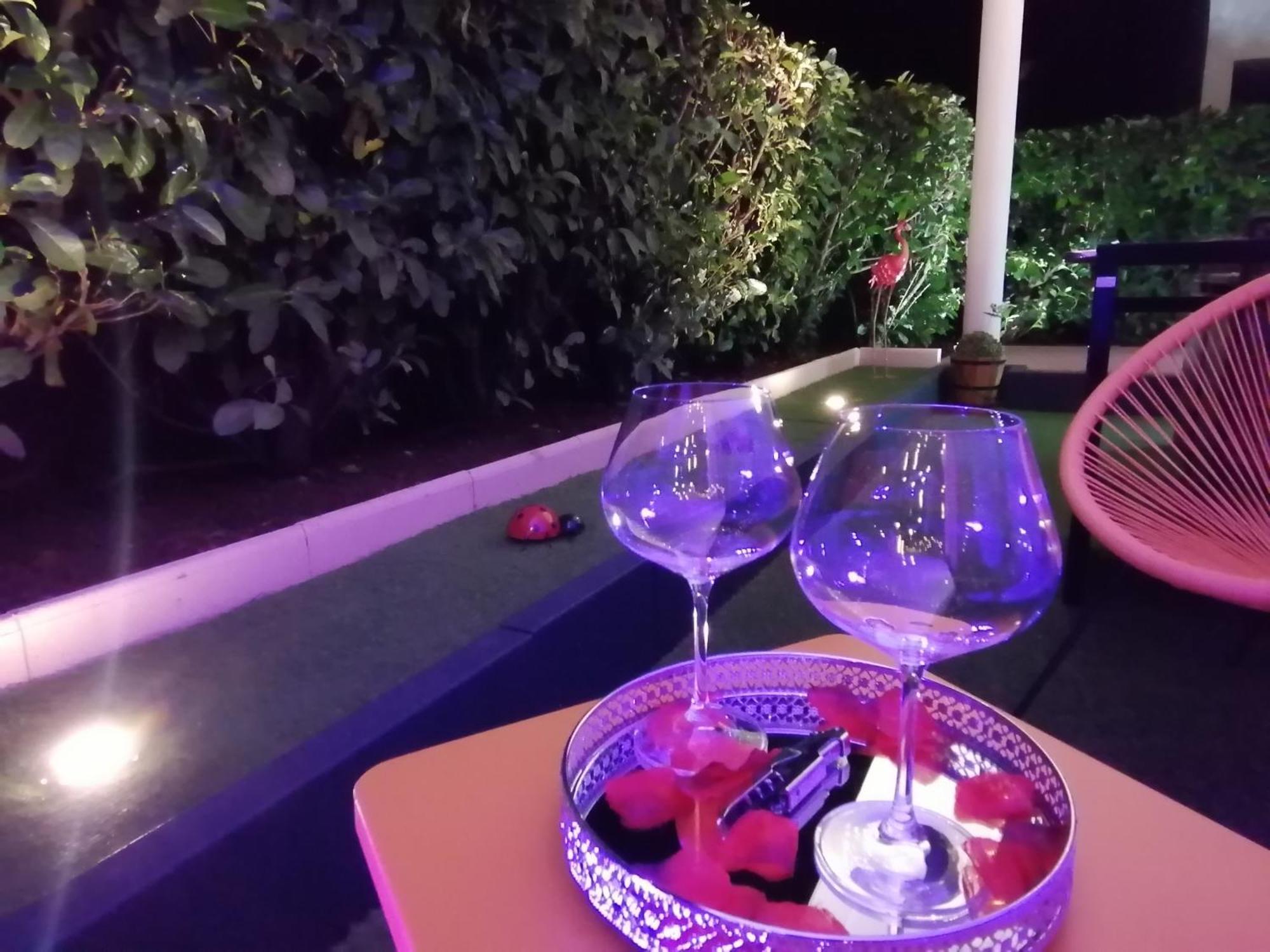 Romantisme Et Glamour 2 Avec Spa , Clim Et Jardin ديجون الغرفة الصورة